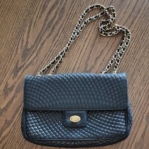 Bally Black Quilted Chain Shoulder Bag